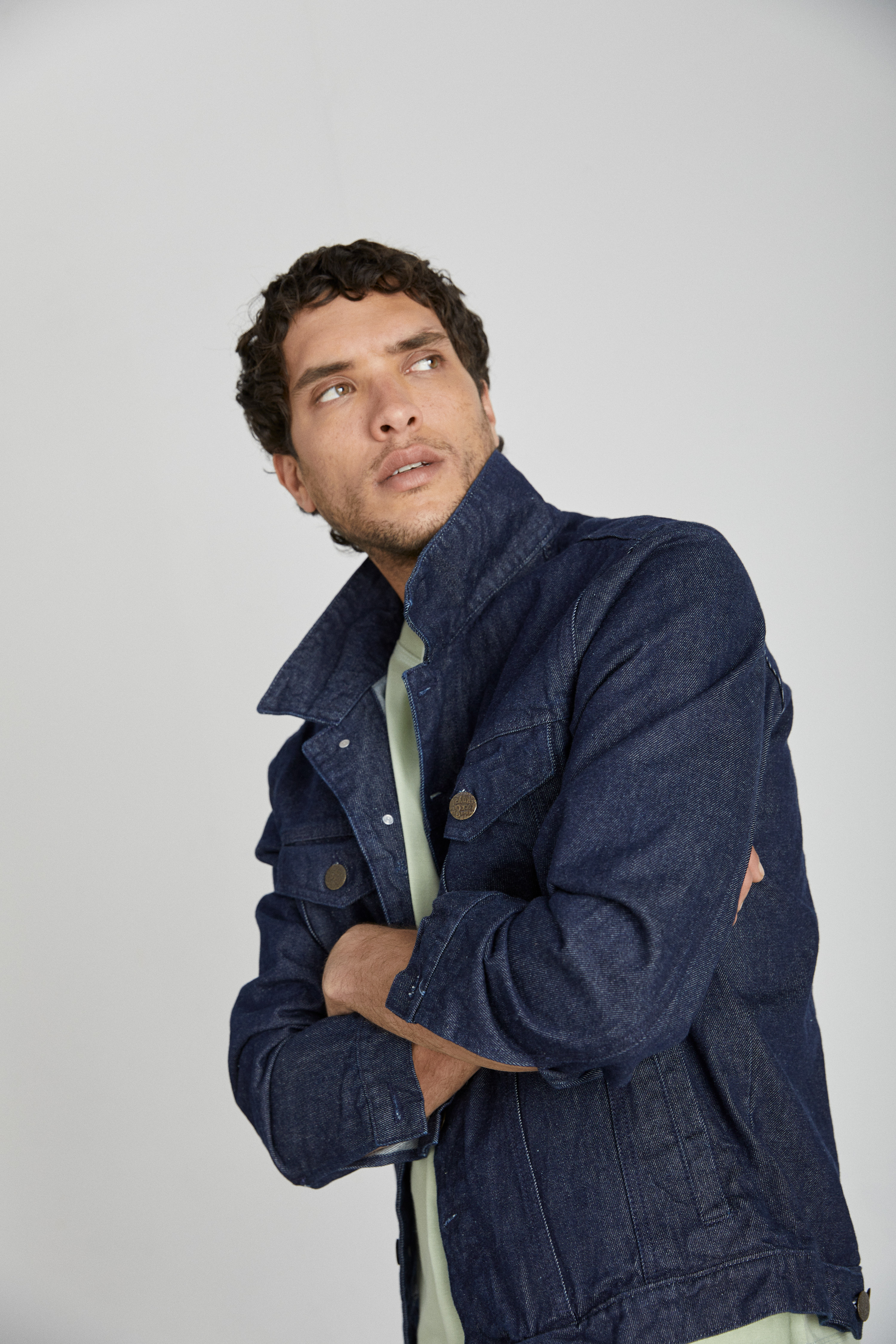 CAMPERA DE JEAN - DESENCOLADA