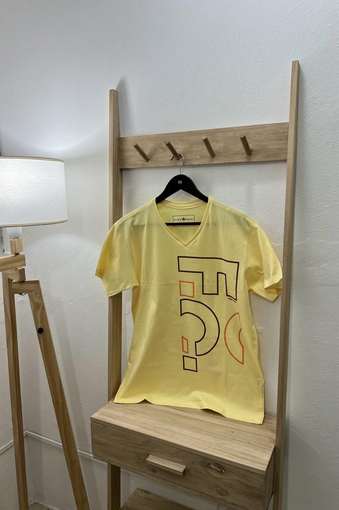 REMERA CUELLO V FUNCIONA