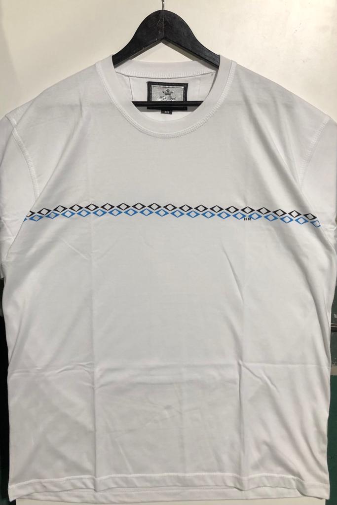 REMERA ESTAMPADO ROMBOIDES