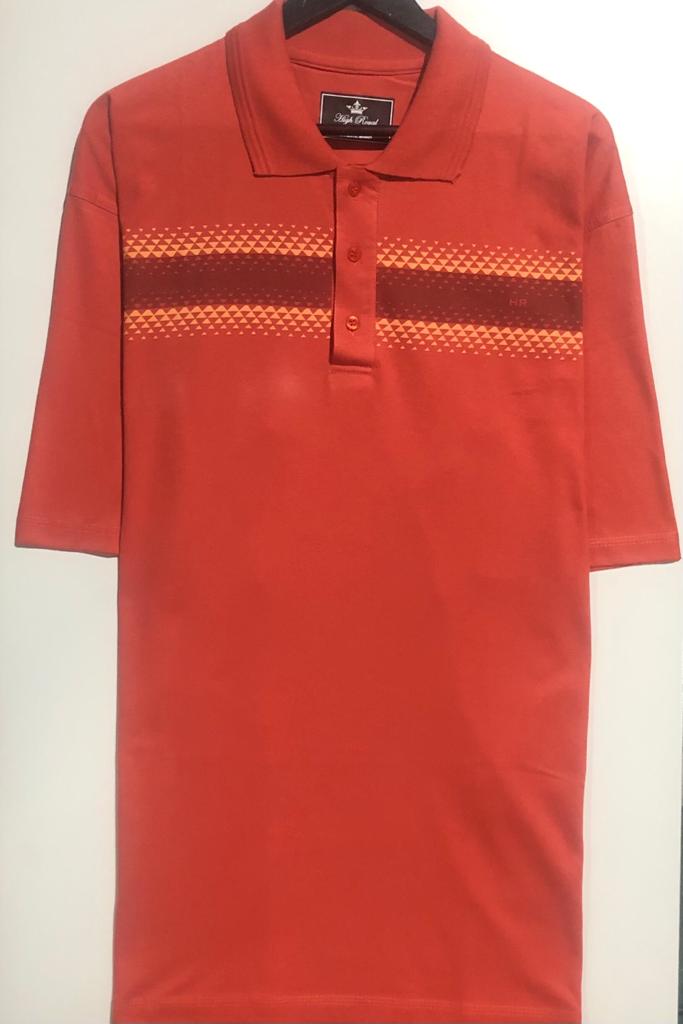 CHOMBA ESTAMPADO TRIANGULO