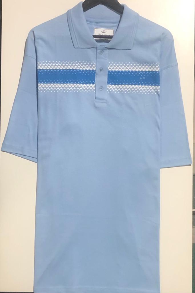 CHOMBA ESTAMPADO TRIANGULO