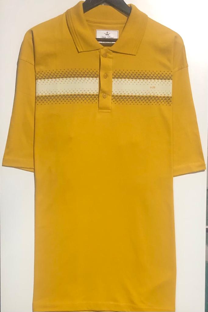 CHOMBA ESTAMPADO TRIANGULO