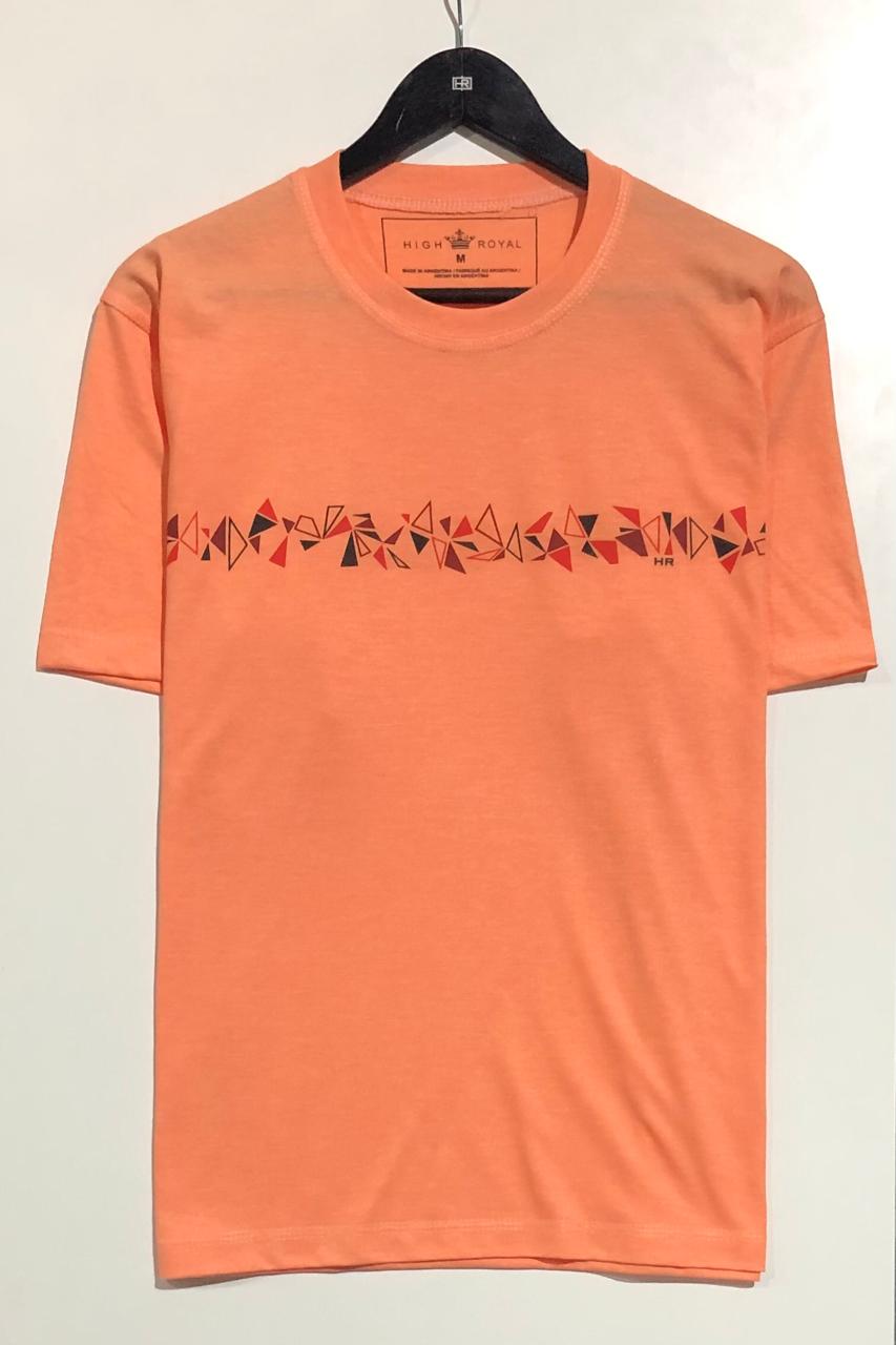 REMERA C/REDONDO EST FORMAS