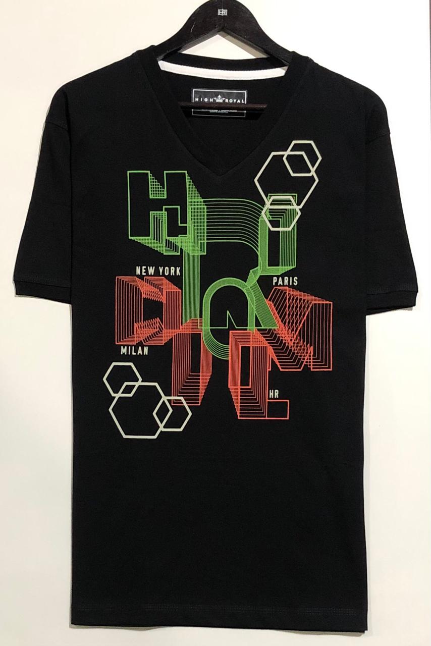 REMERA V HR RETRO