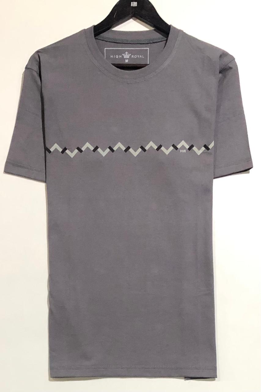 REMERA C/REDONDO ESTAMPADA