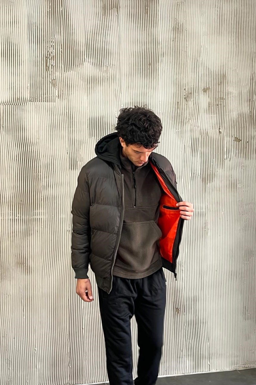 CAMPERA BOMBER C/CAPUCHA