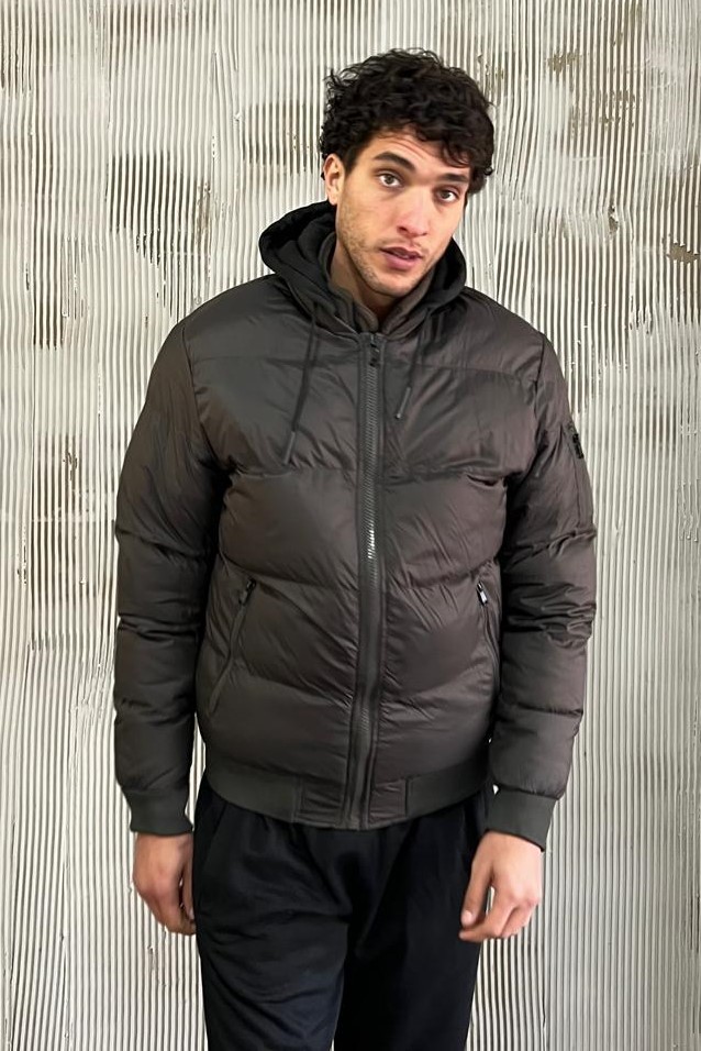 CAMPERA BOMBER C/CAPUCHA