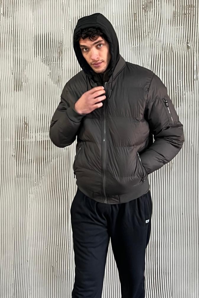 CAMPERA BOMBER C/CAPUCHA