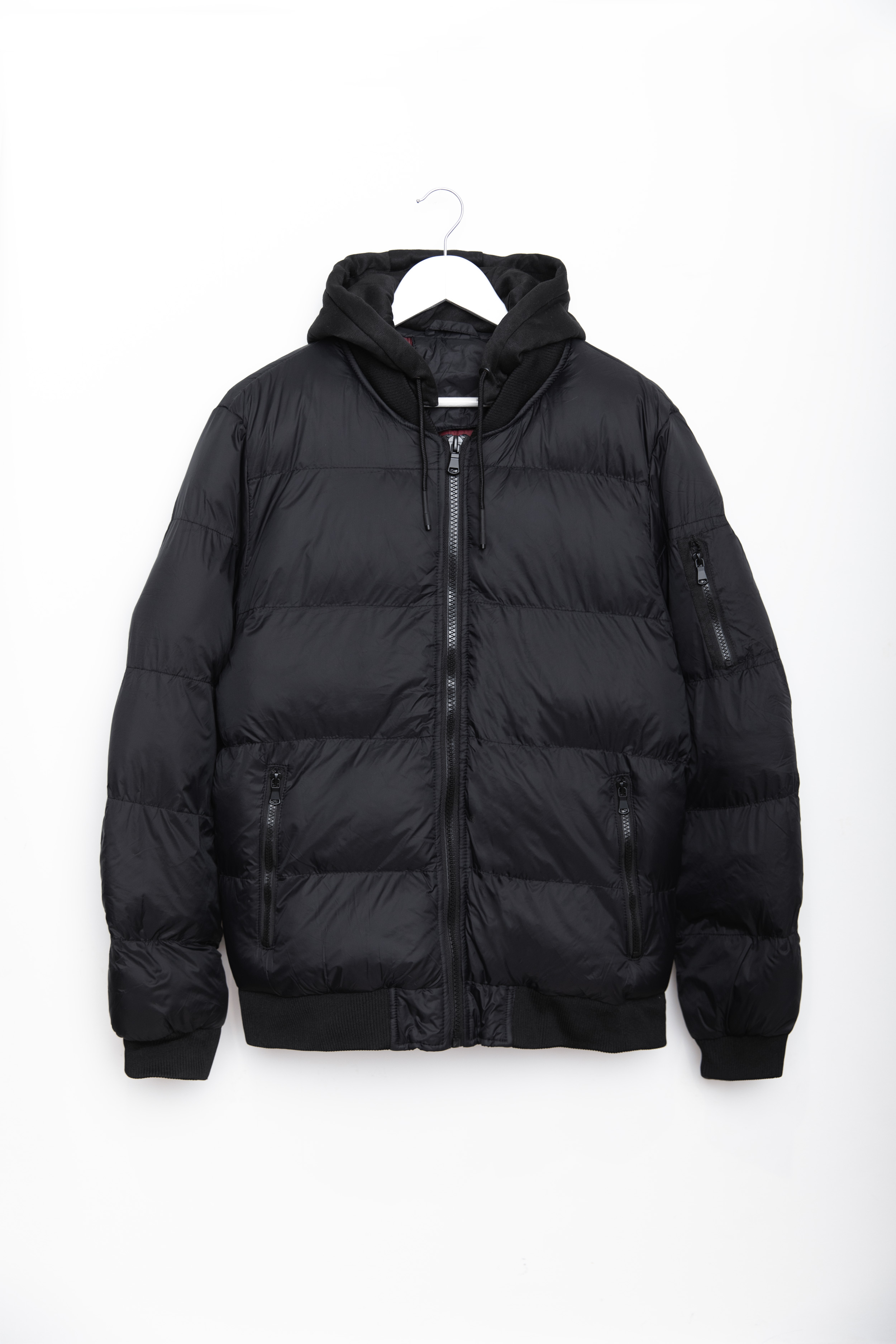 CAMPERA BOMBER C/CAPUCHA