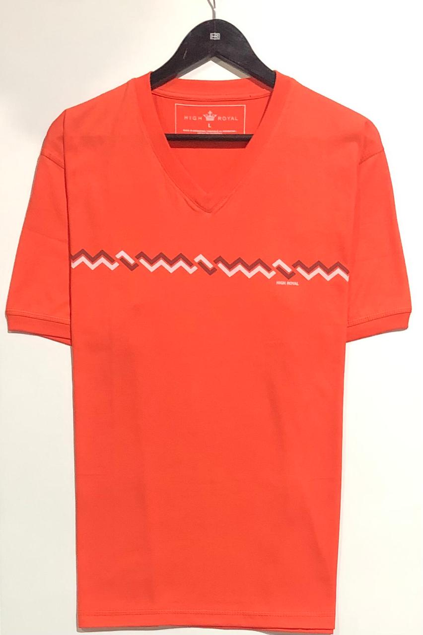 REMERA C/V ESTAMPA  ENGANCHADO