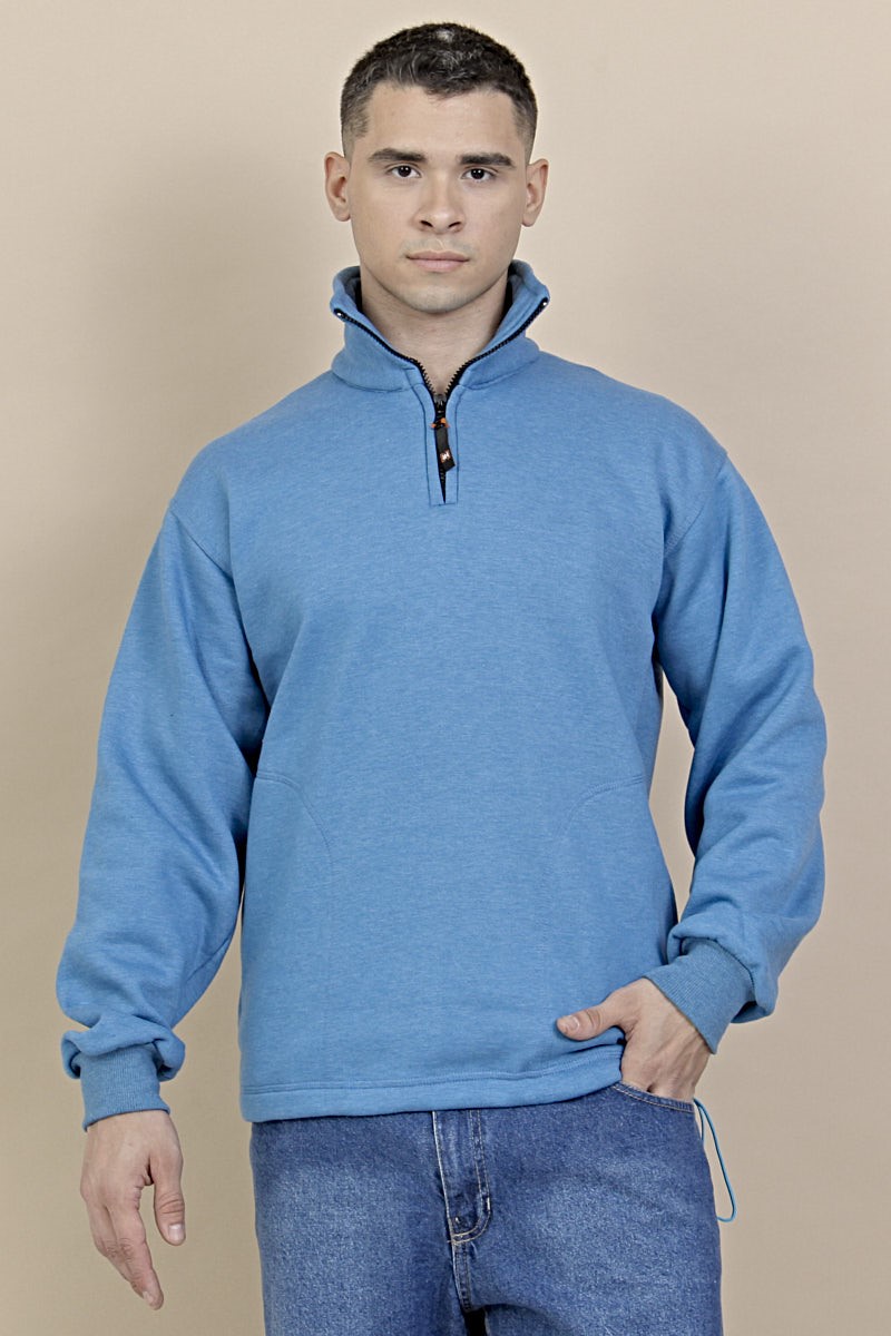 BUZO MEDIO CIERRE CON TANCA