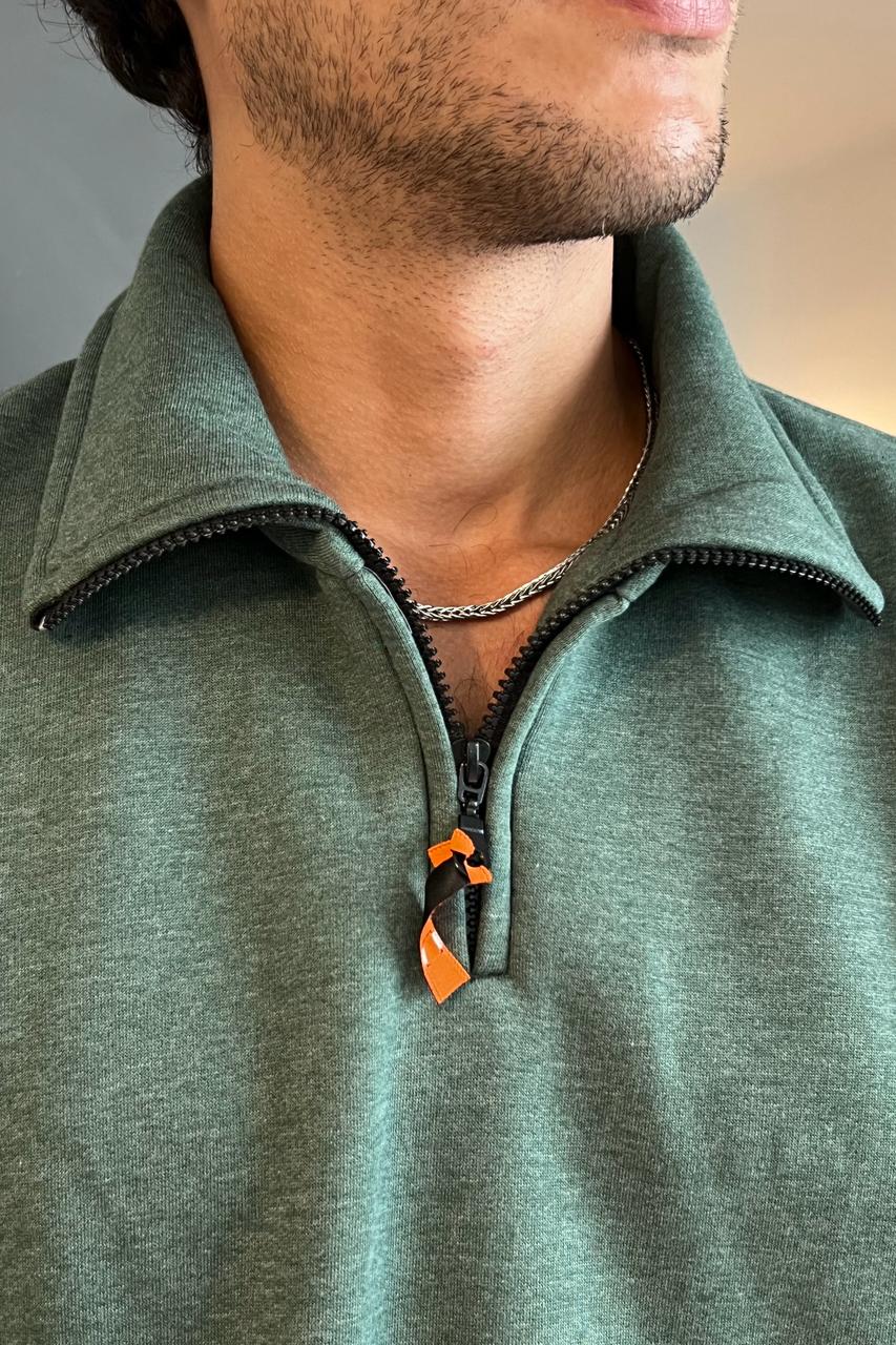 BUZO MEDIO CIERRE CON TANCA