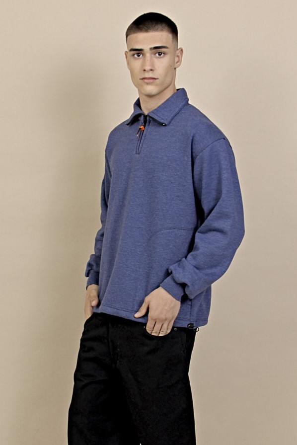 BUZO MEDIO CIERRE CON TANCA