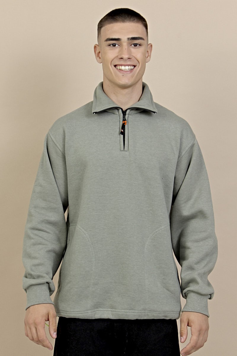 BUZO MEDIO CIERRE CON TANCA