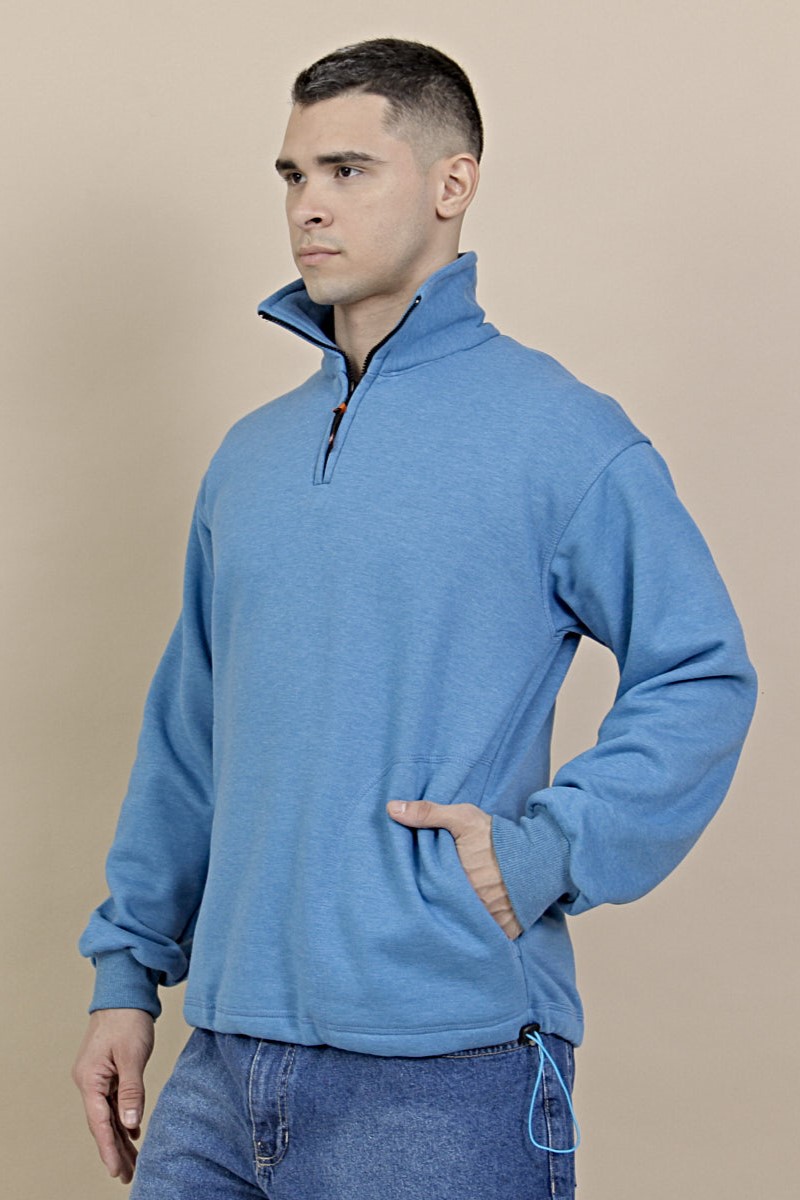 BUZO MEDIO CIERRE CON TANCA