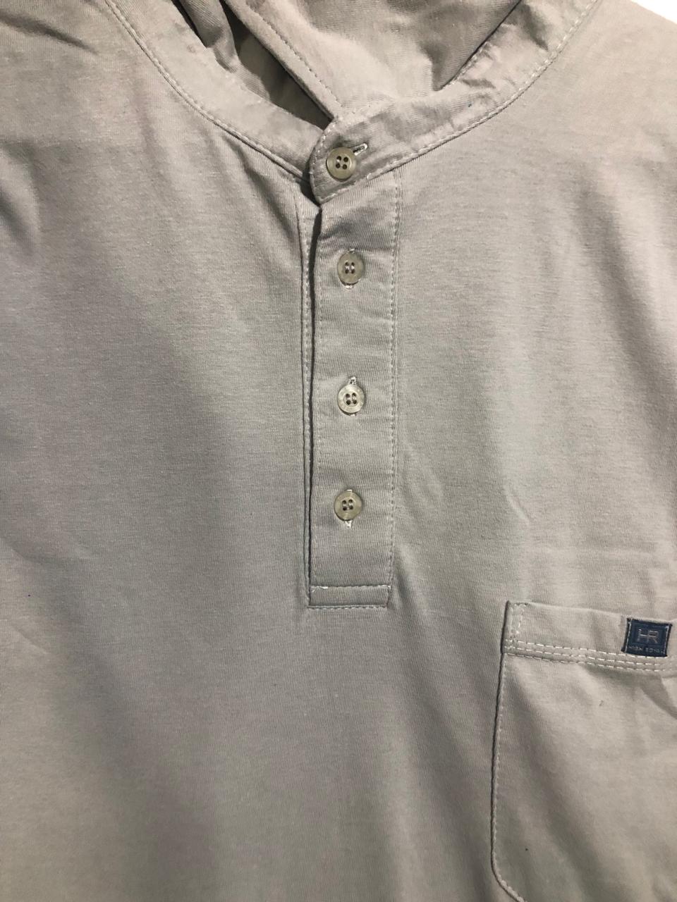 CHOMBA M/L C/CUATRO BOTONES