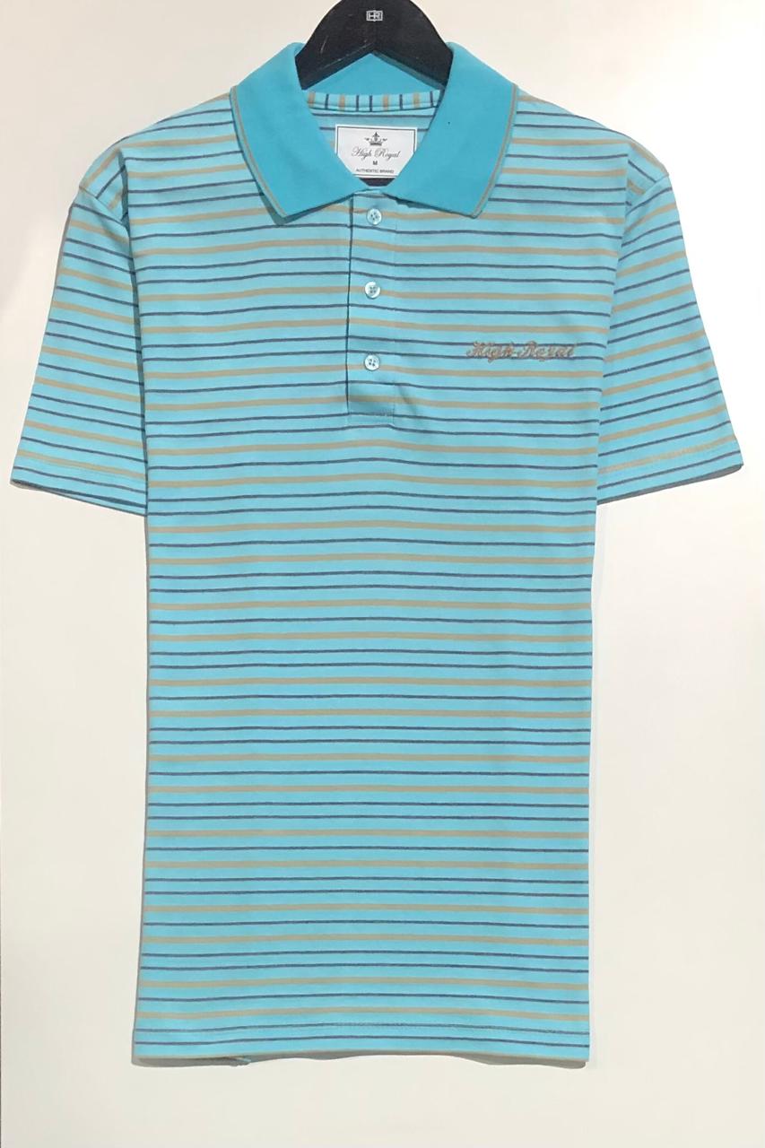 CHOMBA RAYADA C/BORDADO CURSIVA