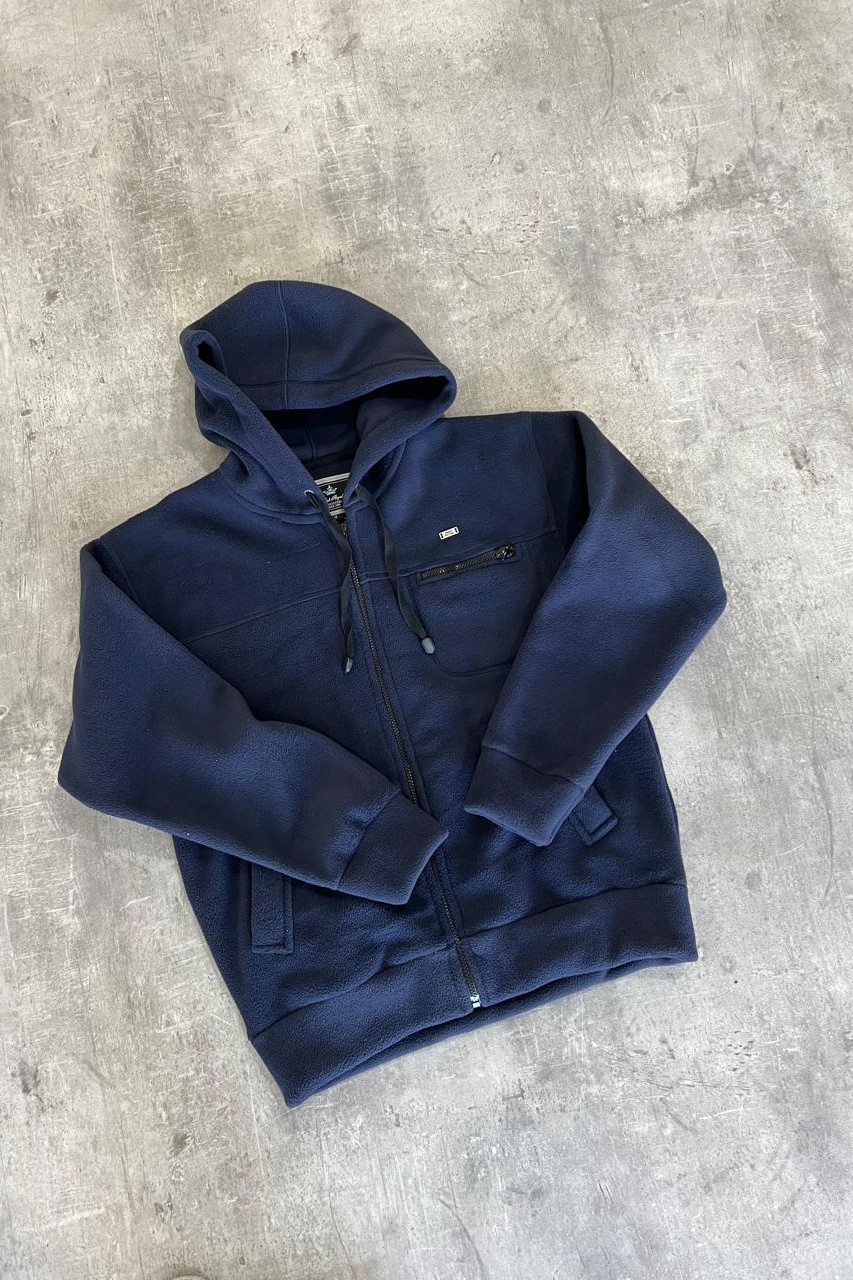 CAMPERA POLAR CON CAPUCHA 