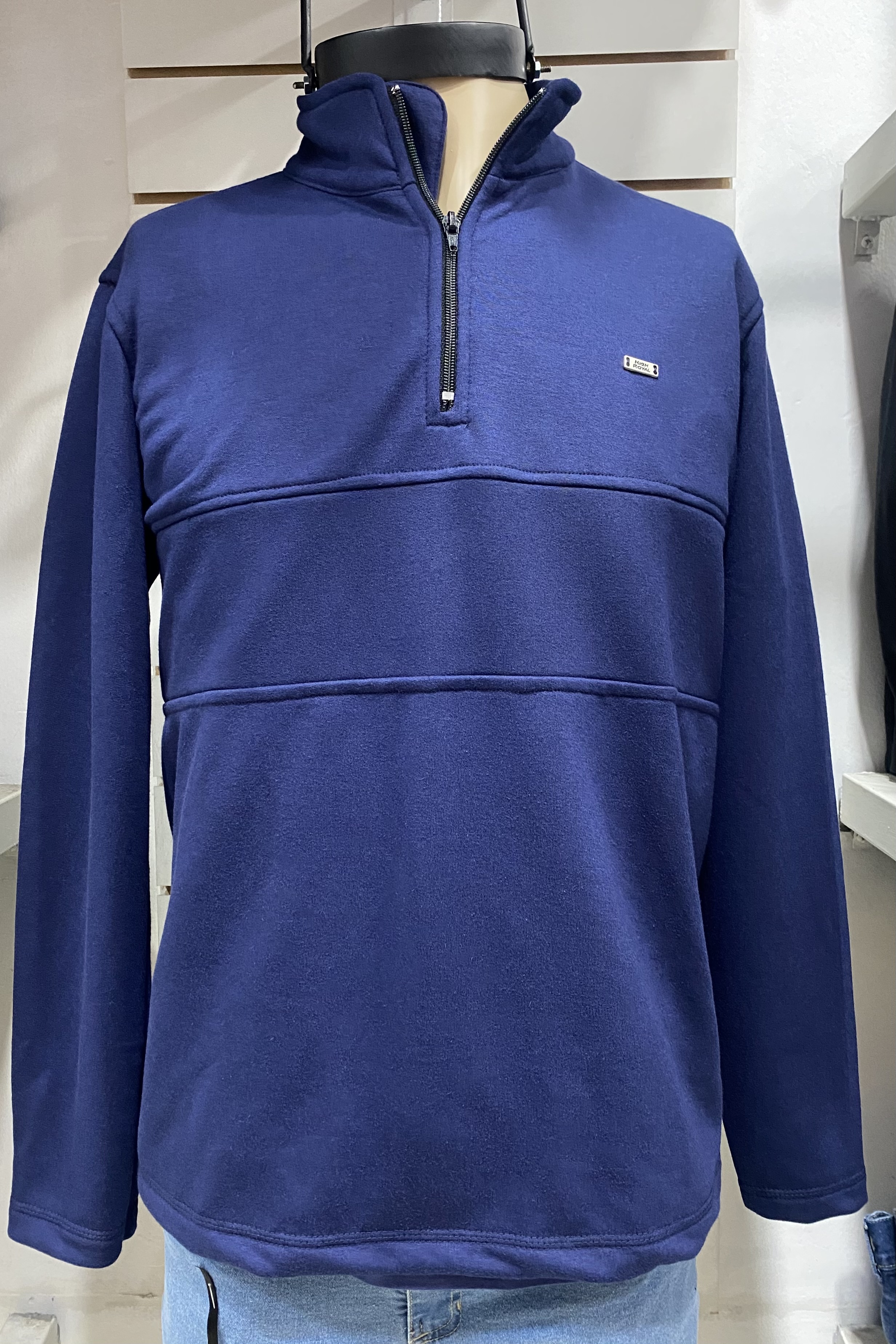 BUZO MEDIO CUELLO RUSTICO