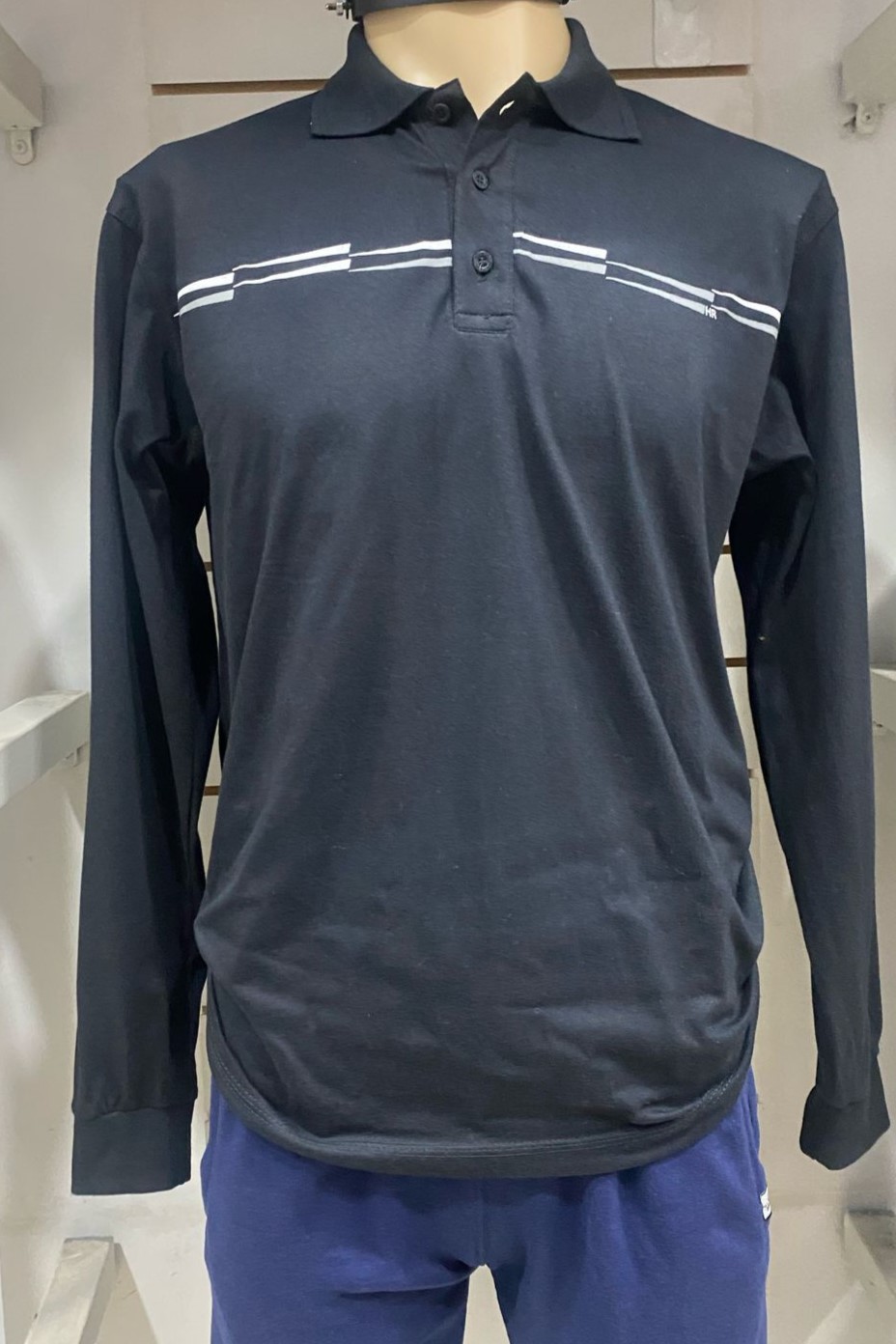 CHOMBA MANGA LARGA C/ESTAMPA 24/25