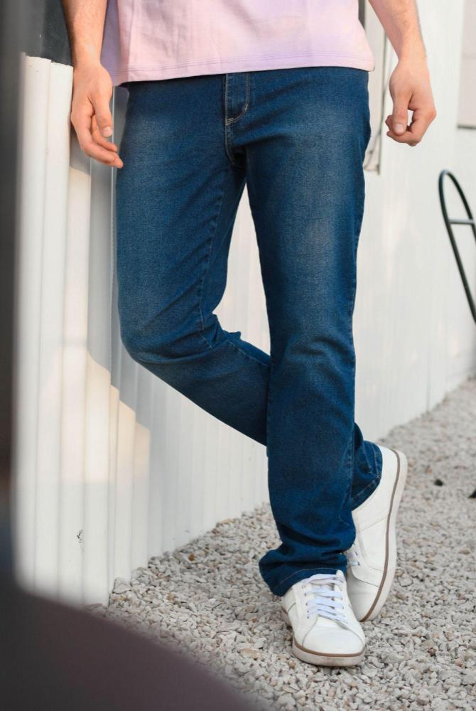 JEAN AZUL LOCALIZADA ELASTIZADA