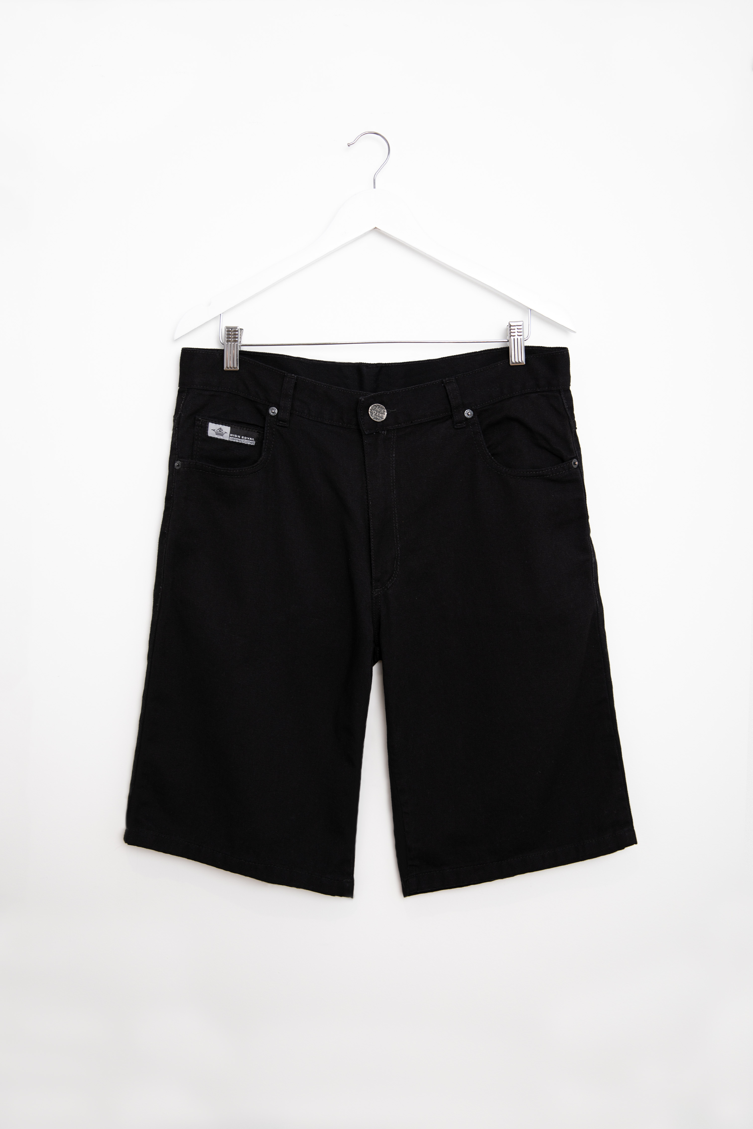 BERMUDA JEAN NEGRO RIGIDO