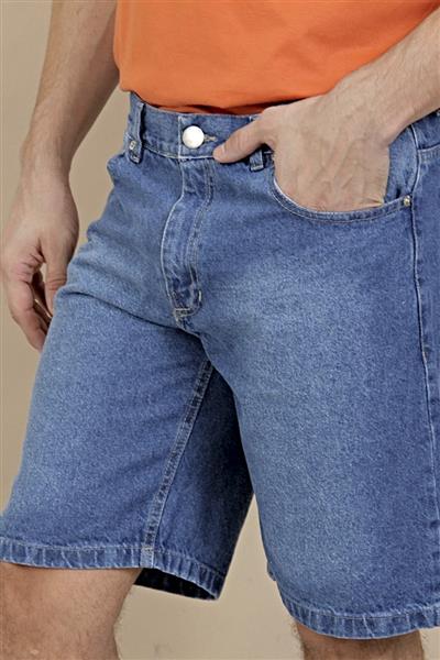 BERMUDA CLASICO AZUL MEDIO