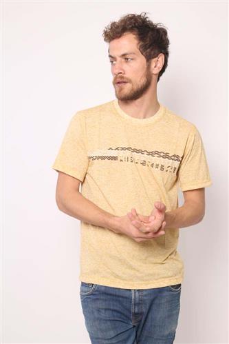 Remera Panal Jaspeada